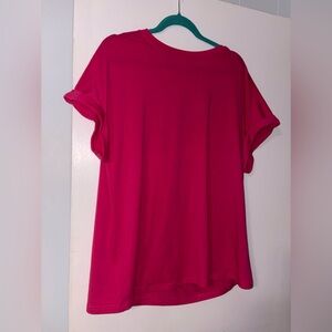 Automet XL Women's Pink Top